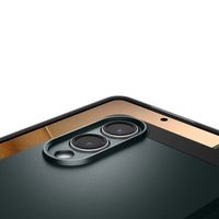 Spigen Cover Posteriore Corazzata Tough con MagSafe Samsung Galaxy S25 Edge - Abyss Green
