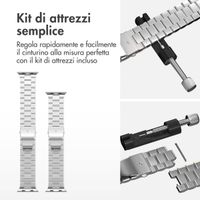 imoshion Cinturino in acciaio Apple Watch | 44/45/46/49 mm - Argento