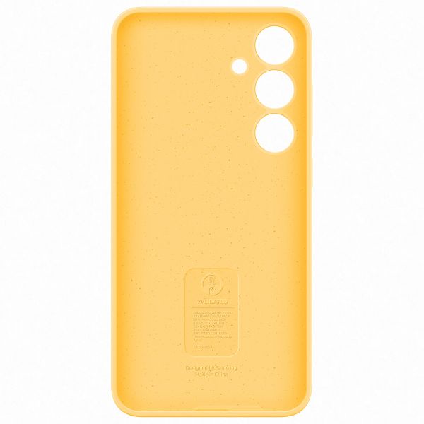 Samsung Cover originale in silicone Samsung Galaxy S24 Plus - Yellow
