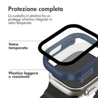 imoshion Cover rigida integrale Apple Watch Ultra / Ultra 2 / Ultra 3 - 49 mm - Blu scuro