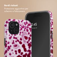 Selencia Cover posteriore Vivid con MagSafe Apple iPhone 15 - Cosmic Orchid