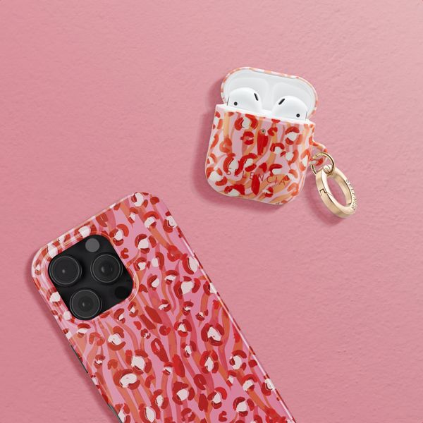 Selencia Cover Vivid  Apple Airpods 1 / 2 - Wild Spots Lipstick