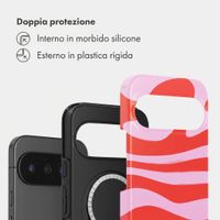 Selencia Cover posteriore Vivid con MagSafe Google Pixel 11 - Dream Swirl Pink