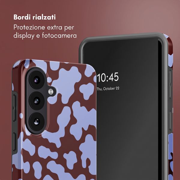Selencia Cover posteriore Vivid con MagSafe Samsung Galaxy S26 FE - Moo'd Lavender Glow