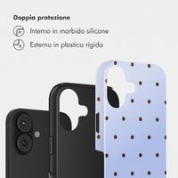 Selencia Cover Posteriore Vivid Apple iPhone 17 - Happy Dots Digital Sky
