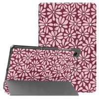 imoshion Cover Trifold Design Samsung Galaxy Tab A11 Plus / A9 Plus - Bloom Love Blush