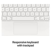 Apple Magic Keyboard Apple iPad Air 11 pollici (2026) M4 / (2025) M3 / (2024) M2 / Air 5 (2022) / Air 4 (2020) / Pro 11 (2018/2020/2021/2022) - QWERTY / IT - Bianco