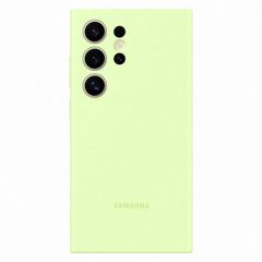 Samsung Cover originale in silicone Samsung Galaxy S24 Ultra - Light Green