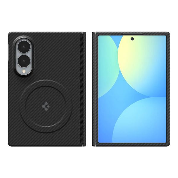 Spigen Cover posteriore AirSkin MagSafe Samsung Galaxy Z Fold 8 - Black