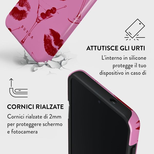 Burga Cover Posteriore Resistente Samsung Galaxy S25 - Call me