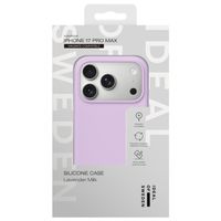 iDeal of Sweden Cover in silicone con MagSafe Apple iPhone 17 Pro Max - Lavender Milk