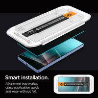 Spigen Vetro temperato privacy GLAStR EZ Fit + Applicatore - confezione da 2 Samsung Galaxy S25 Ultra