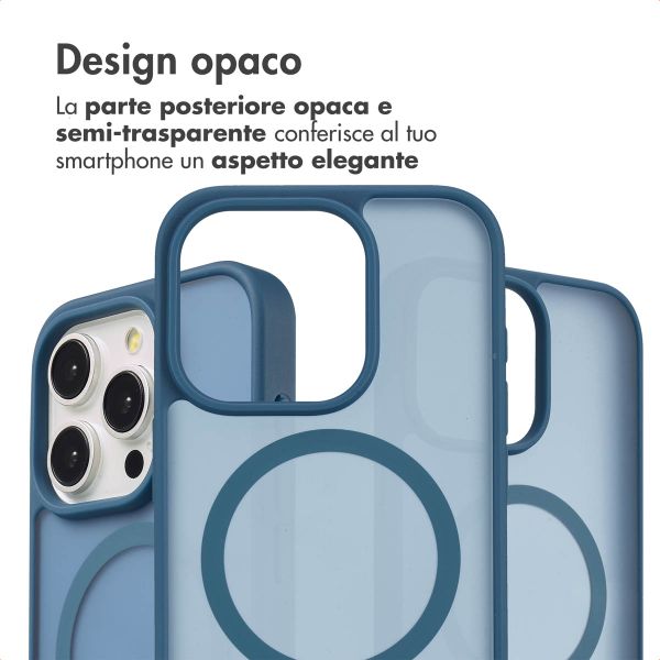 imoshion Cover posteriore Color Guard con MagSafe Apple iPhone 15 Pro - Blu scuro
