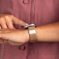 imoshion Cinturino milanese magnetico Samsung Galaxy Watch 9 (40/44mm) / Watch 8 (40/44mm) / Classic (46mm) - Oro rosa