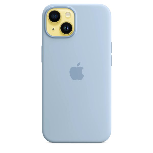 Apple Cover Posteriore in Silicone con MagSafe Apple iPhone 14 - Sky