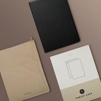 Selencia Cover Riva Apple iPad 9 (2021) 10.2 pollici / iPad 8 (2020) 10.2 pollici / iPad 7 (2019) 10.2 pollici - Nero