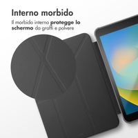 imoshion Cover Origami Apple iPad 9 (2021) 10.2 pollici / iPad 8 (2020) 10.2 pollici / iPad 7 (2019) 10.2 pollici - Nero