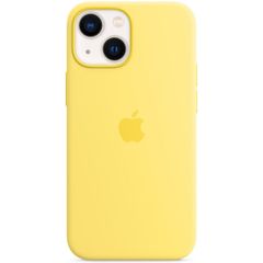 Apple Cover Posteriore in Silicone con MagSafe Apple iPhone 13 Mini - Lemon Zest