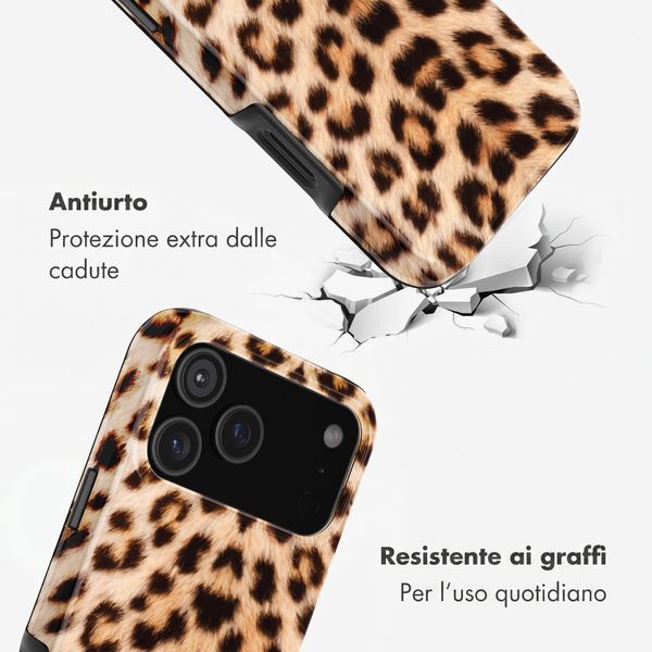 Selencia Cover Posteriore Vivid Apple iPhone 18 Pro - Wild Leo