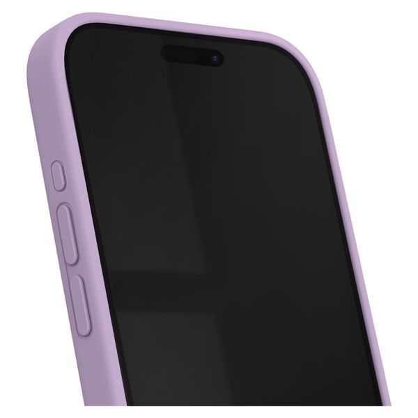 iDeal of Sweden Cover in silicone con MagSafe Apple iPhone 15 Pro Max - Lavender Milk