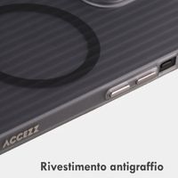 Accezz Cover Lite con MagSafe | Fluted | Apple iPhone 13 - Grigio