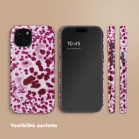 Selencia Cover posteriore Vivid con MagSafe Apple iPhone 15 - Cosmic Orchid