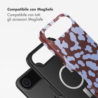 Selencia Cover posteriore Vivid con MagSafe Apple iPhone Air - Moo'd Lavender Glow