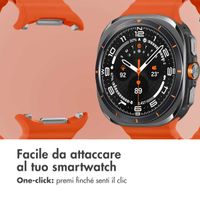 imoshion Cinturino Ocean in silicone Samsung Galaxy Watch Ultra 2 (2026) / Ultra (2024/2025) - Arancio