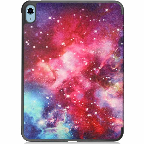 imoshion Cover Trifold Design Apple iPad 11 (2025) 11 pollici A16 / iPad 10 (2022) 10.9 pollici - Space