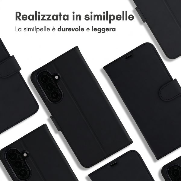 Accezz Cover a libro Portafoglio Samsung Galaxy A27 (5G) - Nero