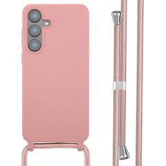 imoshion Cover in Silicone con Cordino Samsung Galaxy S25 FE - Sand Pink