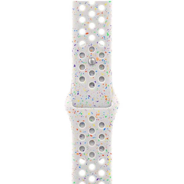 Apple Cinturino Nike Sport Apple Watch | 44/45/46/49 mm - Taglia M/L - Pure Platinum