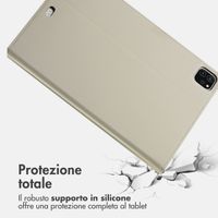 Accezz Cover Tablet Classica Apple iPad Pro 11 (2018/2020/2021/2022) / Air 5 (2022) / Air 4 (2020) - Greige