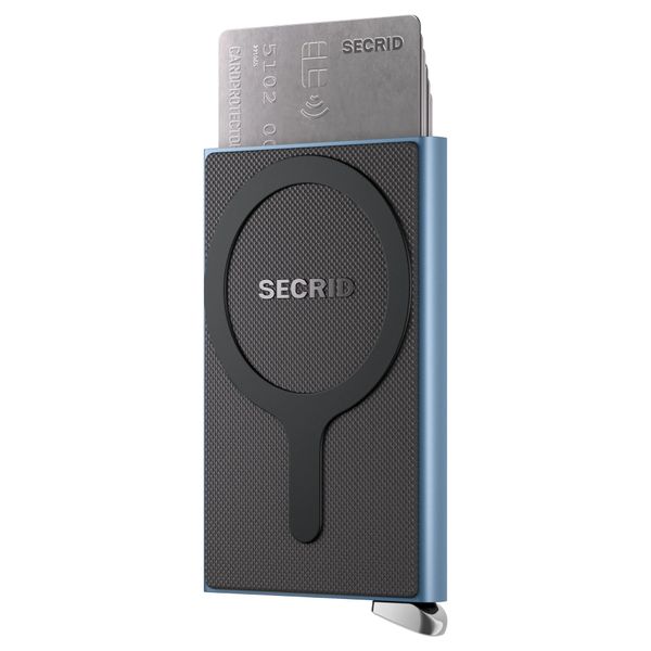 Secrid Cardprotector MagSafe Fluted - Porta carte - Ice Blue