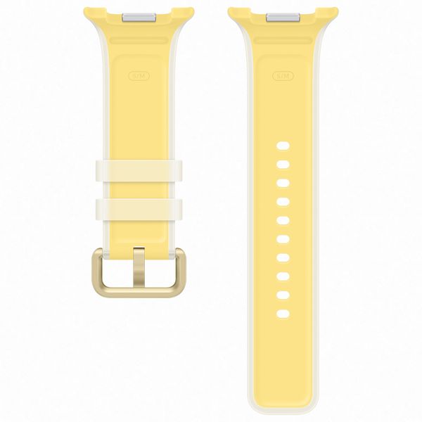 Samsung Original Misty Band Samsung Galaxy Watch 9 (40/44mm) / Watch 8 (40/44mm) / Classic (46mm) - Taglia S/M - Giallo