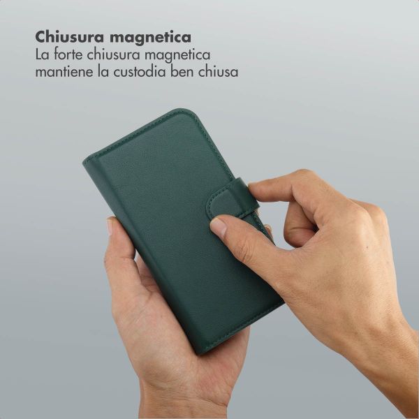 Selencia Libreria rimovibile Olyn con MagSafe Apple iPhone 17 - Verde