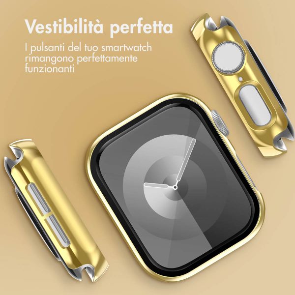 imoshion Cover rigida integrale lucida Apple Watch 4 / 5 / 6 / SE - 40 mm - Oro