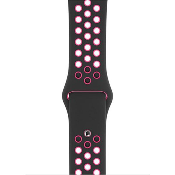 Apple Cinturino Nike Sport Apple Watch | 44/45/46/49 mm - Taglia S/M/L - Black / Pink Blast