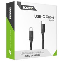 Accezz Cavo USB-C a USB-C – 2 metri – Bianco