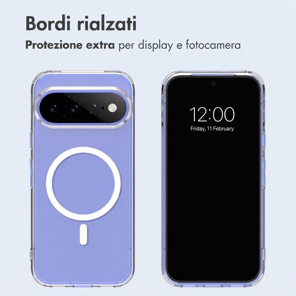 imoshion Cover posteriore protettiva con MagSafe Google Pixel 11 - Trasparente