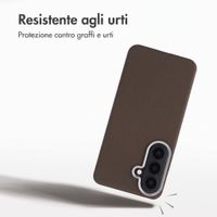 Accezz Cover Mesh con MagSafe Samsung Galaxy S26 - Marrone
