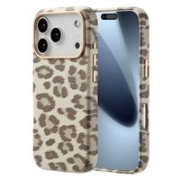 Selencia Cover Sabi Stampa pantera con MagSafe Apple iPhone 17 Pro - Soft Ivory