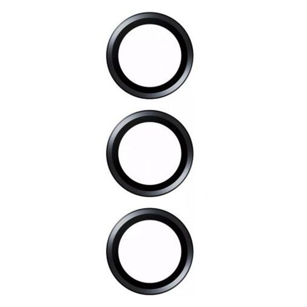PanzerGlass Pellicole protettive fotocamera Hoops Optic Rings Samsung Galaxy A55 - Nero
