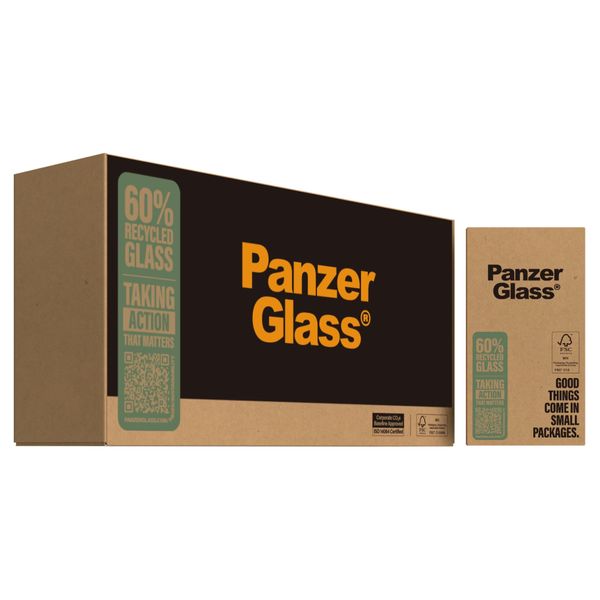 PanzerGlass Protezione Schermo Ultra-Wide Fit incl. Applicatore in Confezione Originale Apple iPhone 16 / 15