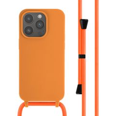 imoshion Cover in Silicone con Cordino Apple iPhone 14 Pro - Arancio