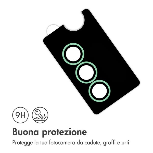 imoshion 2 Pack protezione lente fotocamera Samsung Galaxy S25 Plus - Mint