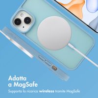 imoshion Cover posteriore Color Guard con MagSafe Apple iPhone 15 - Azzurro