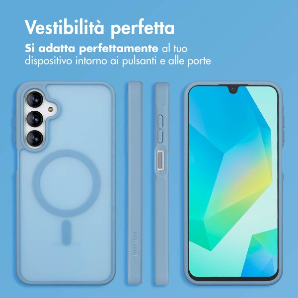 imoshion Cover posteriore Color Guard con MagSafe Samsung Galaxy A16 / A17 / A26 - Azzurro