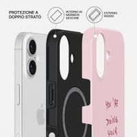Burga Cover Posteriore Resistente con MagSafe Apple iPhone 16 - Your Best