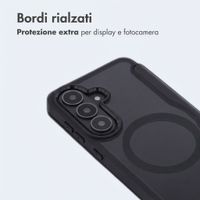 imoshion Bookcase trasparente con MagSafe Samsung Galaxy S26 - Nero
